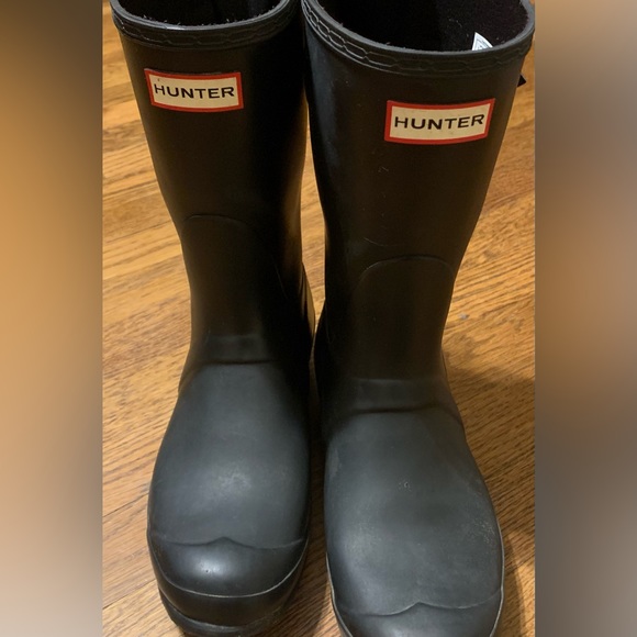 Hunter Shoes - Pre-loved black women’s Hunter rainboots